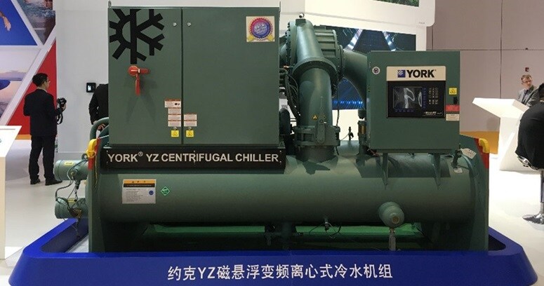 约克YZ磁悬浮变频离心式冷水机组在中国全面上市