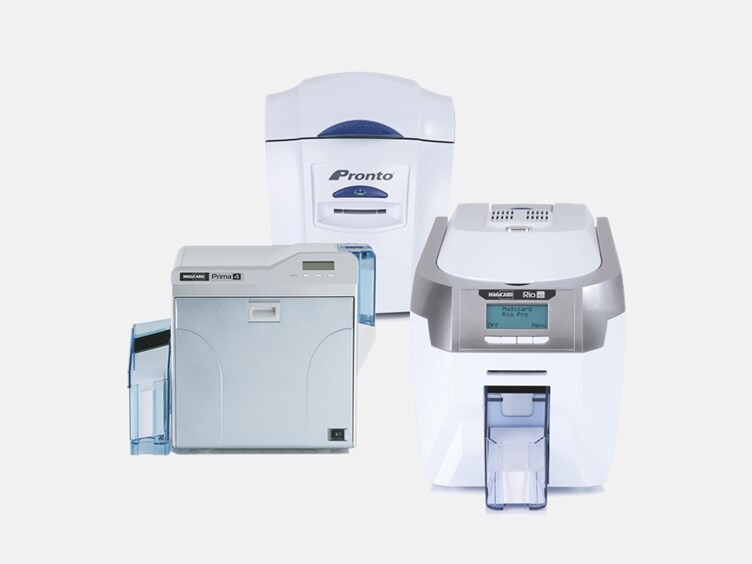 Multiple badge printers 